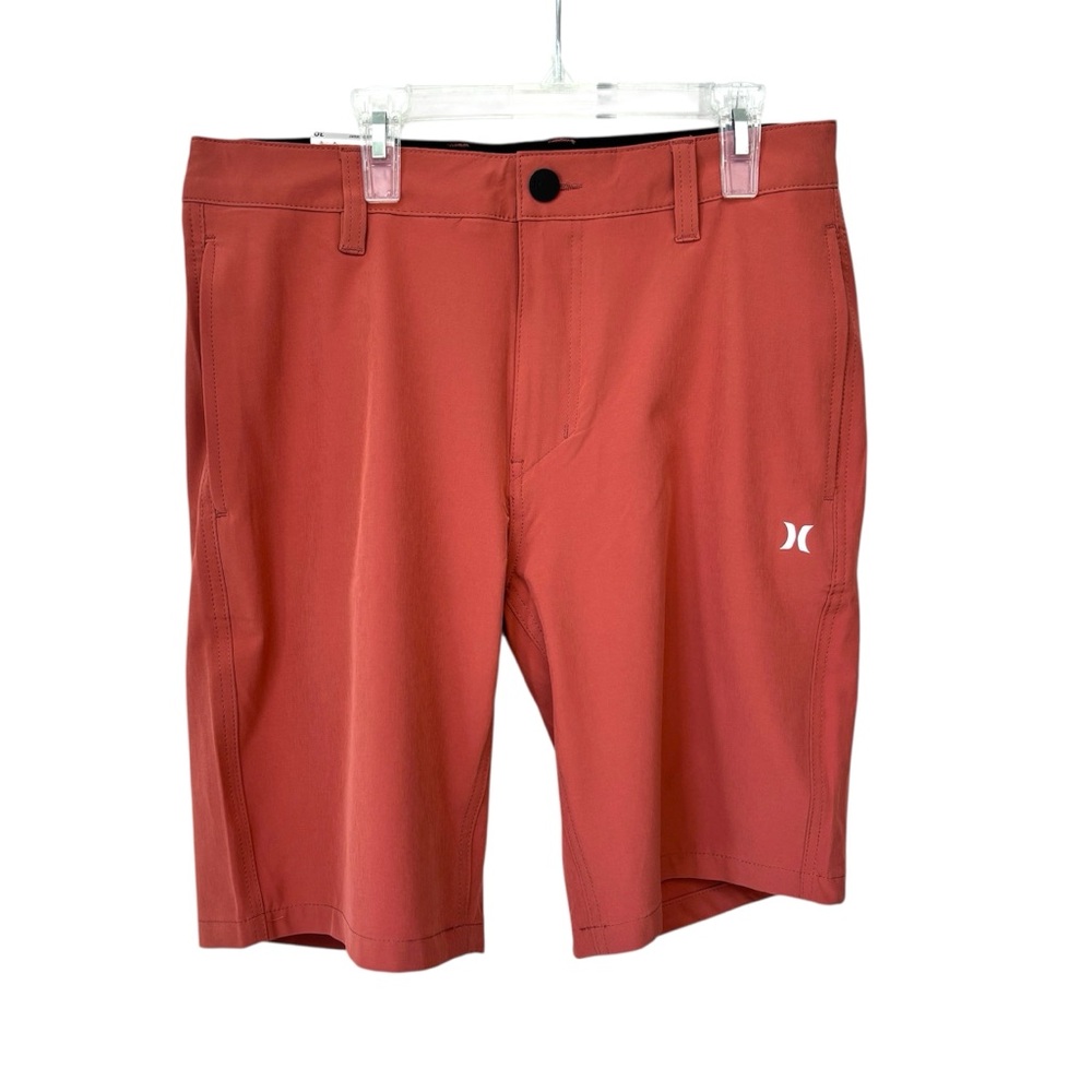Hurley Men's Shorts All Day Hybrid Quick Dry Stretch Size 30 Copper Brown NEW